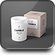 Candle & Box Mock-up